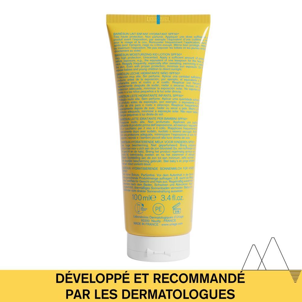 URIAGE Bariesun Lait Enfant Très Haute Protection SPF50+ 100ml