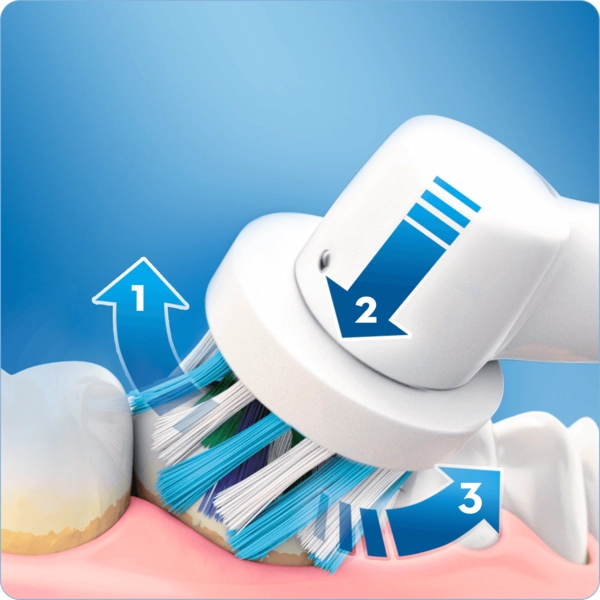 ORAL-B Brosse à Dents Electrique Vitality 150 Crossaction D100.424.1