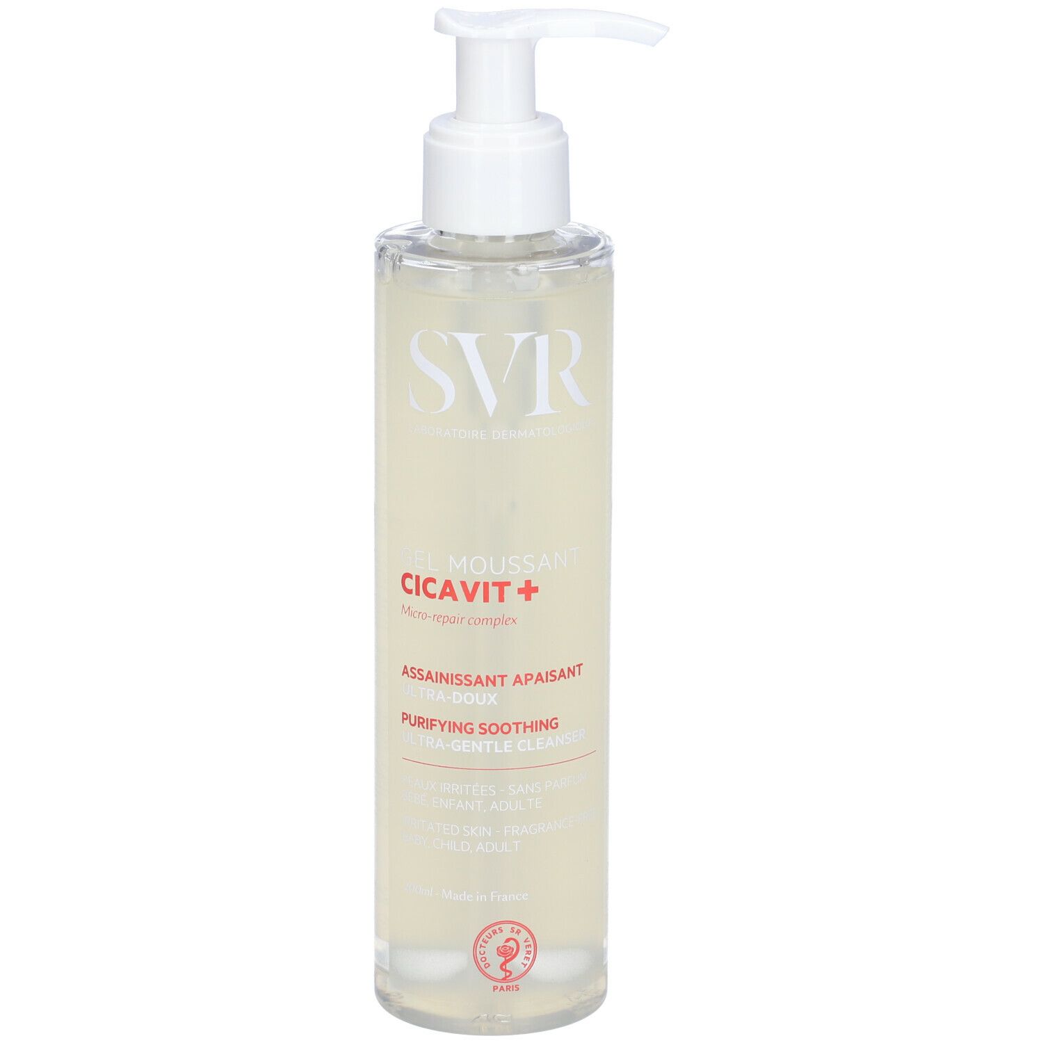 SVR Cicavit+ Gel Moussant 200ml