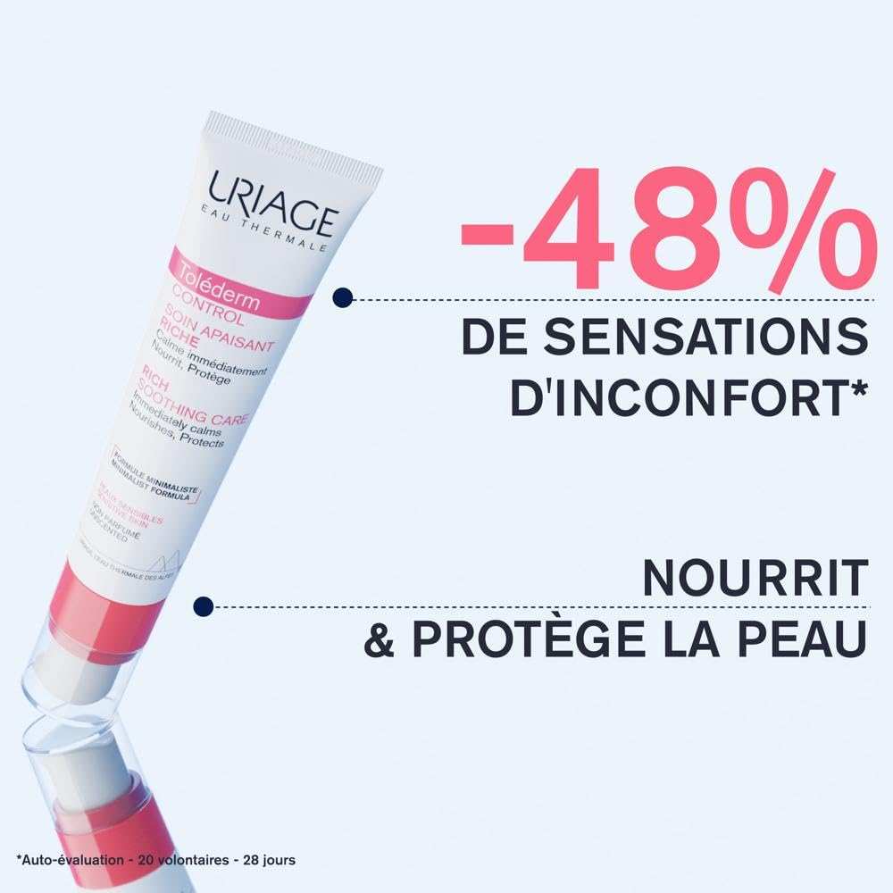 URIAGE Toléderm Control Soin Apaisant Riche 40ml