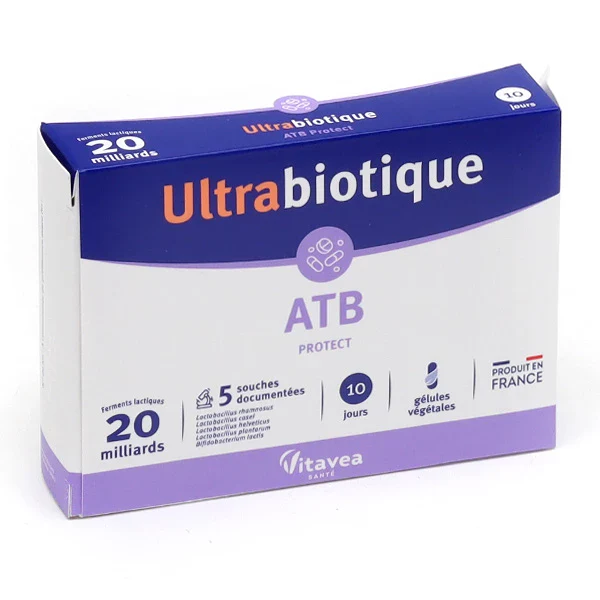 VITAVEA Ultrabiotique ATB Protect 10 Gelules