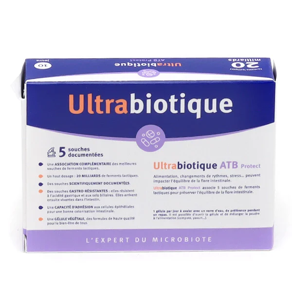 VITAVEA Ultrabiotique ATB Protect 10 Gelules