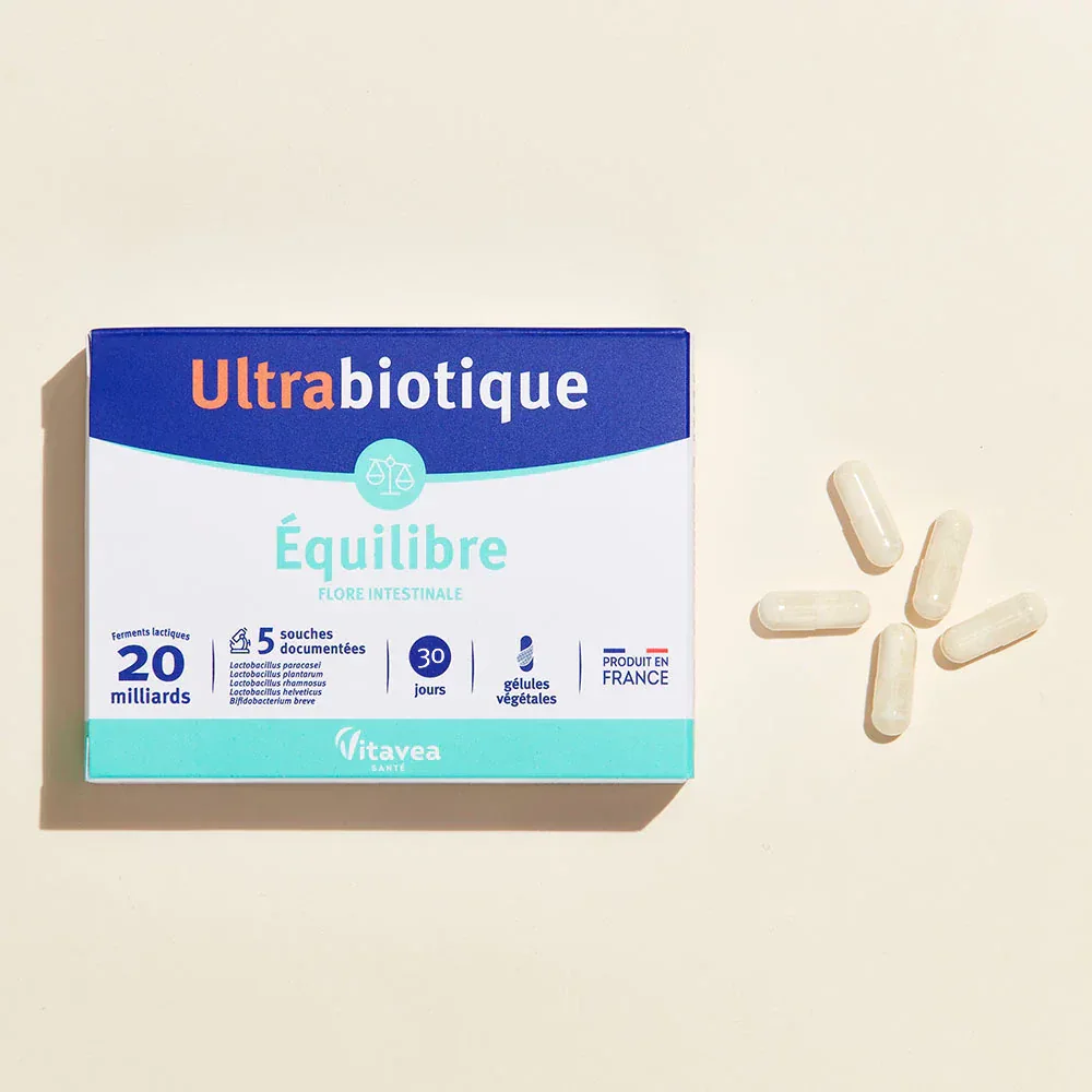 VITAVEA Ultrabiotique Equilibre 10 Gelules