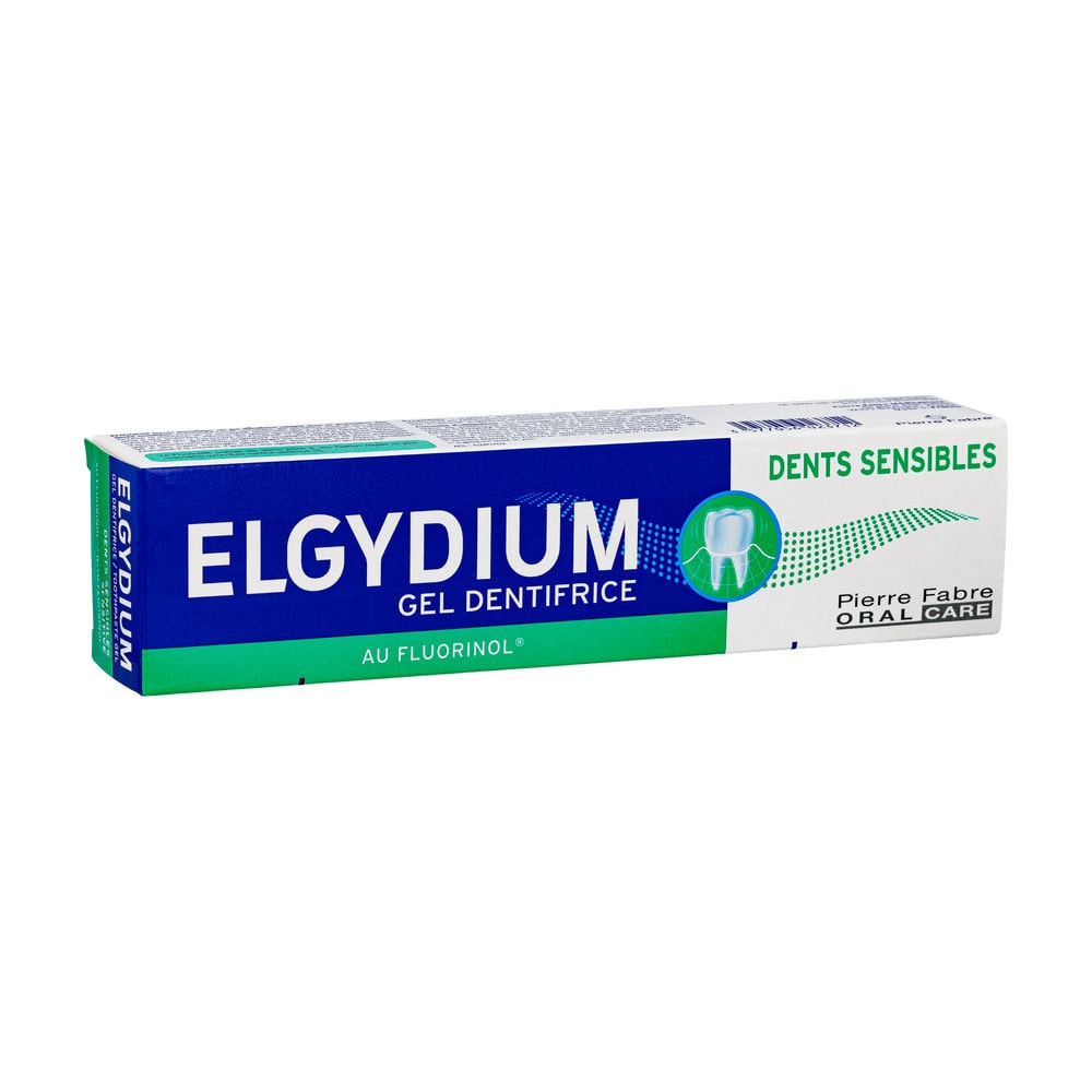 ELGYDIUM Dentifrice Dents Sensible 75ml