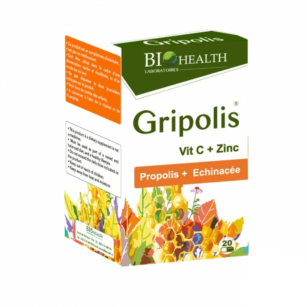 BIOHEALTH Gripolis 20 Gelules