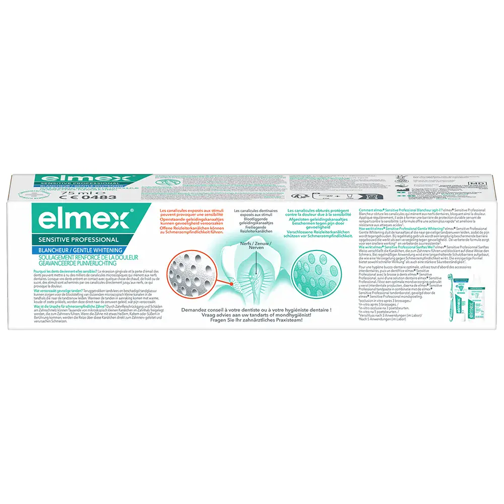 ELMEX Dentifrice Sensitive Professional Blancheur 75ml