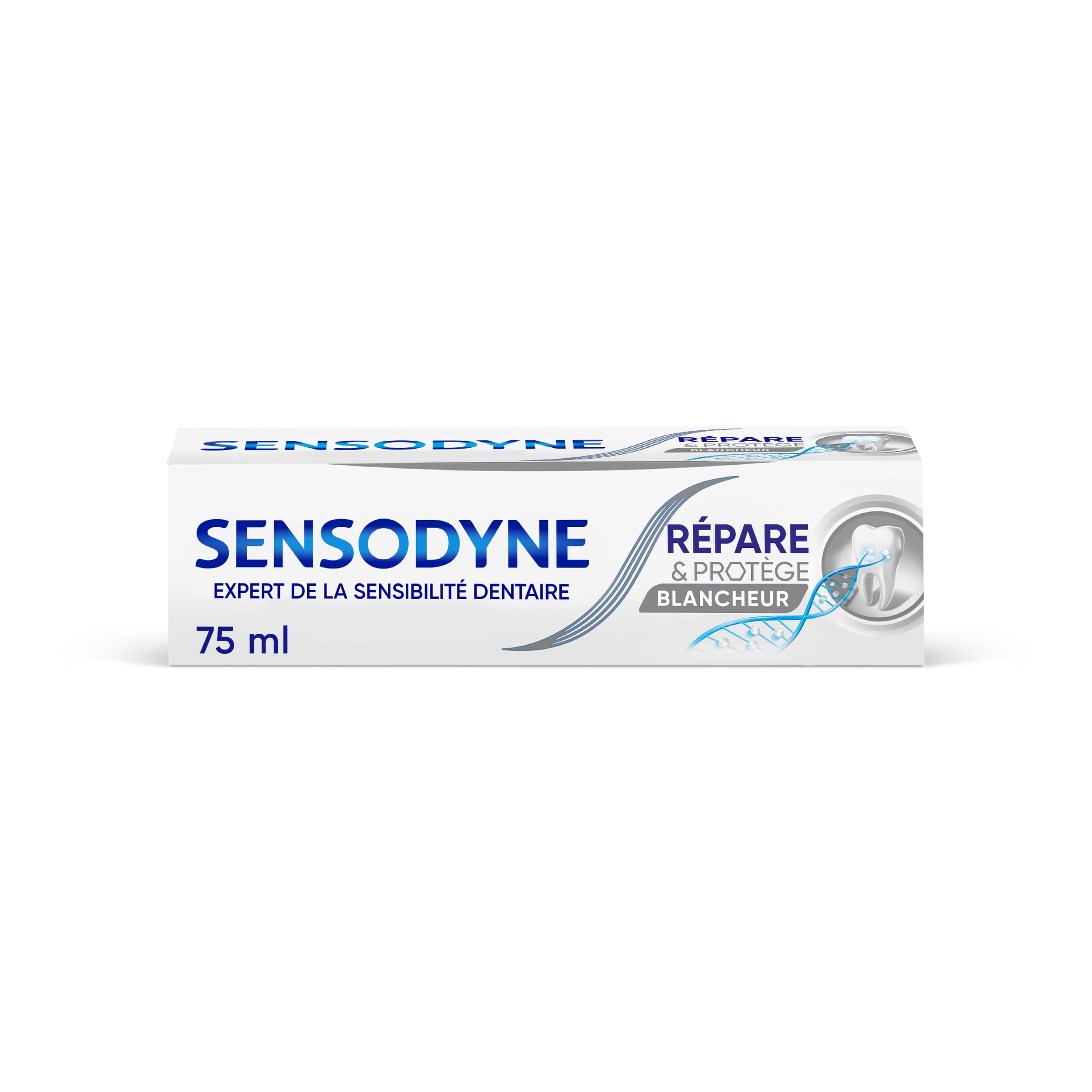 Sensodyne Dentifrice Blancheur Répare et Protège 75ml