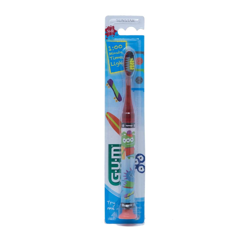 Gum Brosse à Dents Timer Light Souple Junior 903