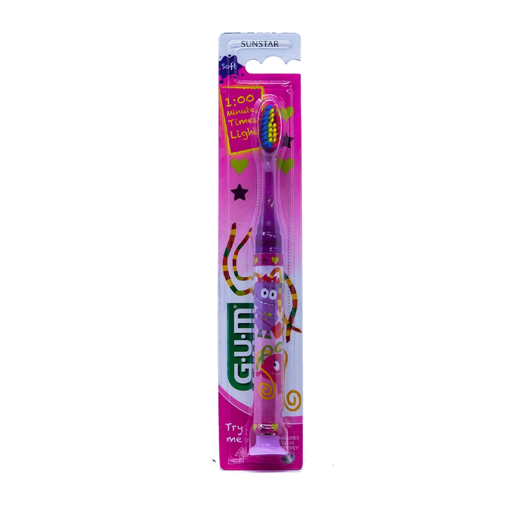 Gum Brosse à Dents Timer Light Souple Junior 903