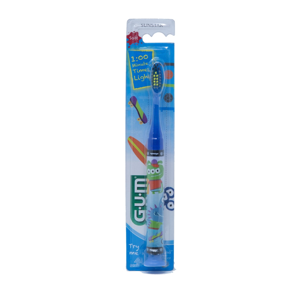 Gum Brosse à Dents Timer Light Souple Junior 903