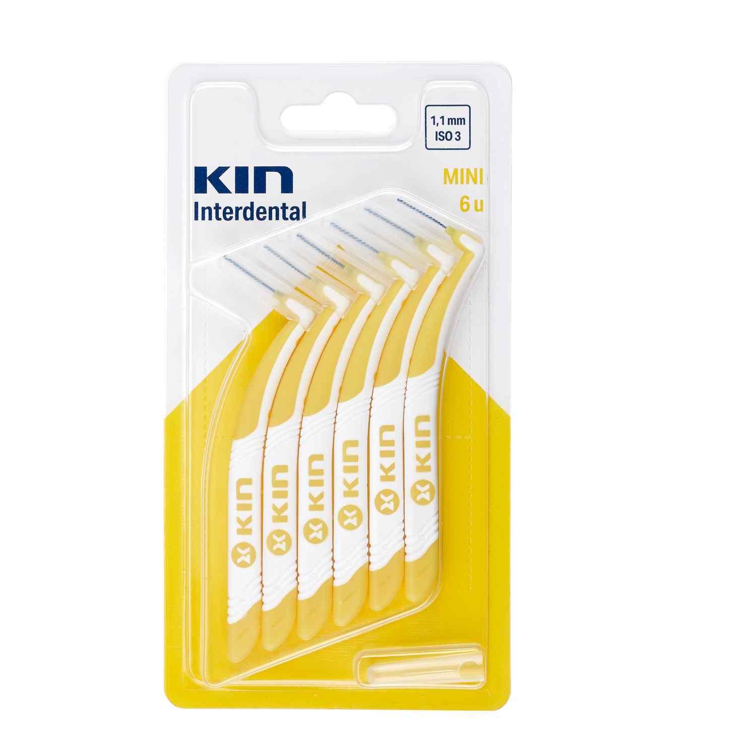 KIN Brossette Interdentaire Mini 1.1mm 6 unites