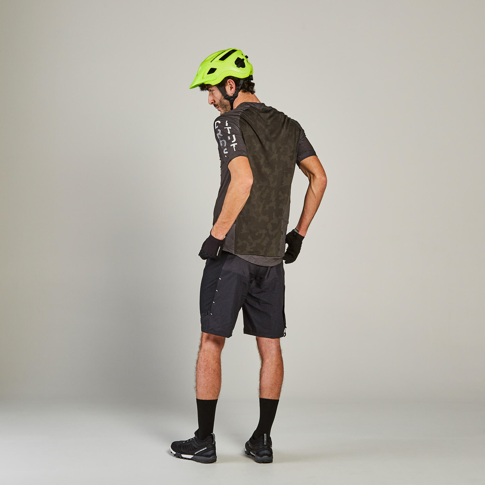 SHORT VELO VTT ST 500 NOIR HOMME