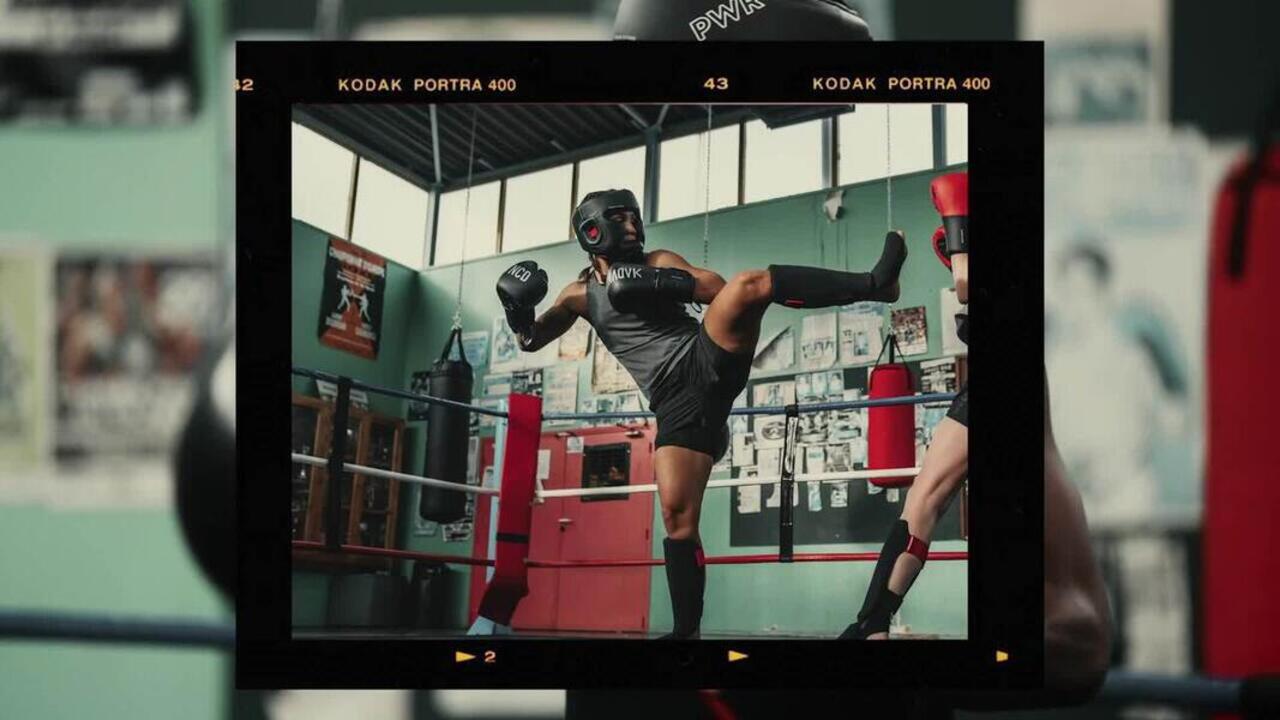 CASQUE DE BOXE ADULTE INTÉGRAL 500 NOIR