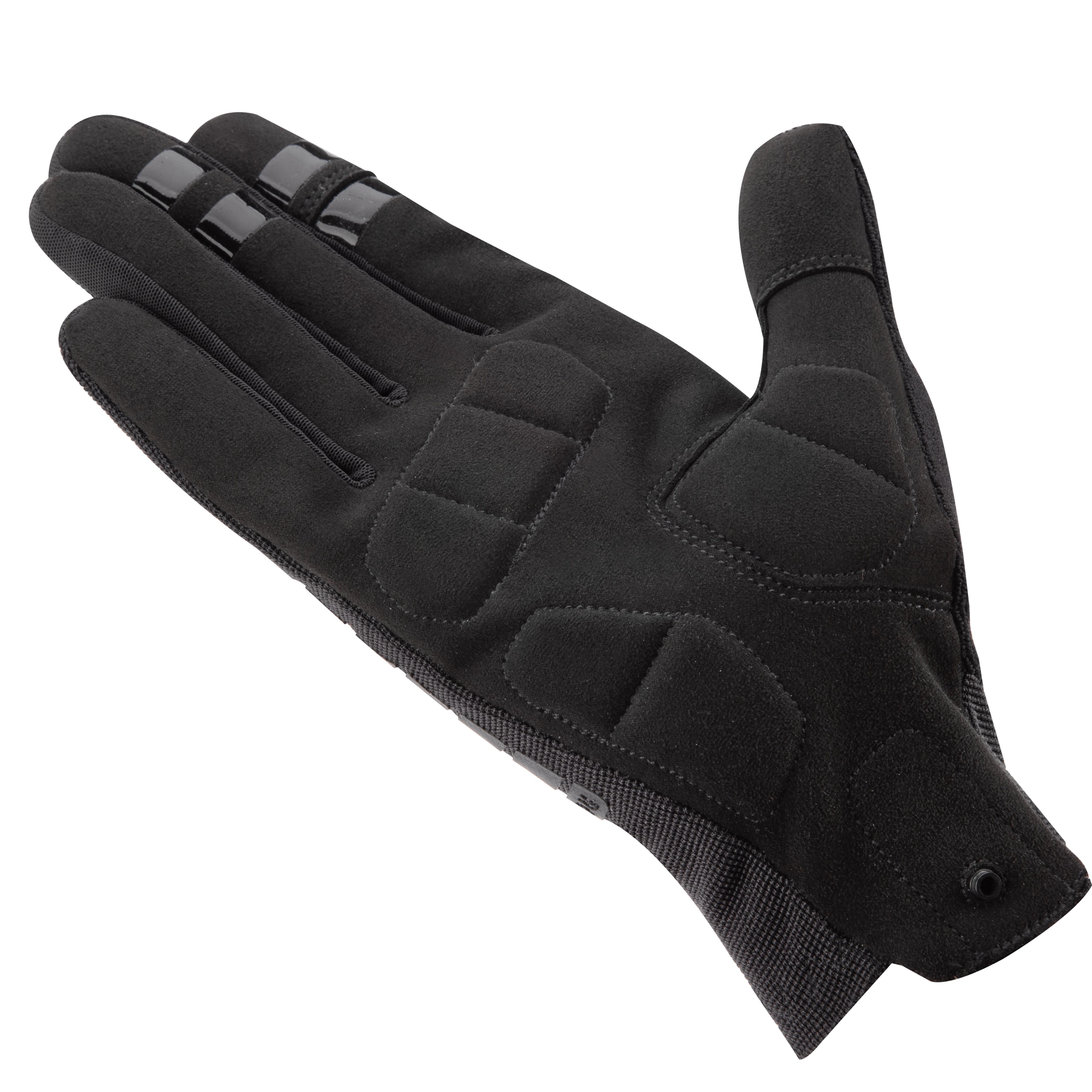 Gants de vélo VTT confort, 500 noir