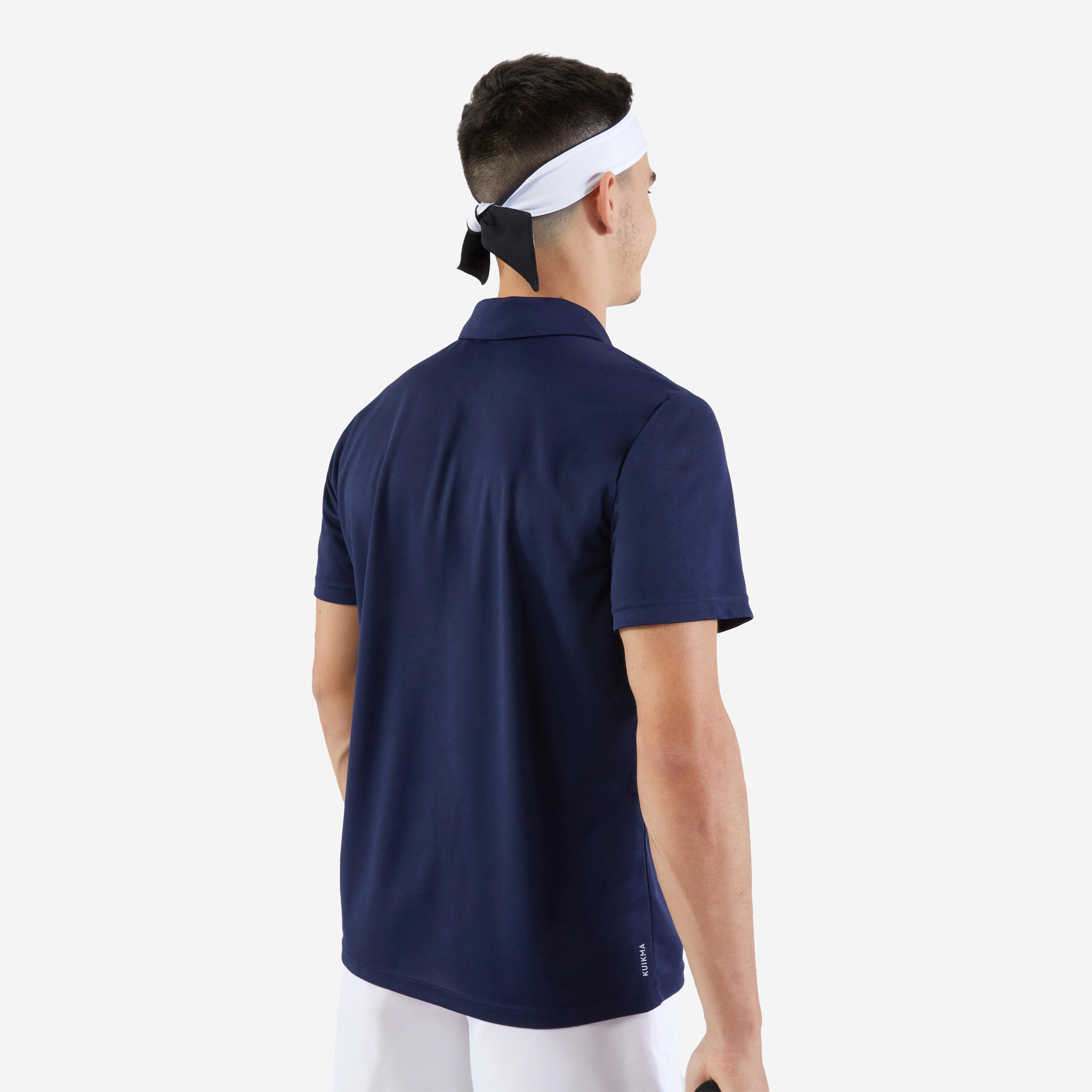 Polo de tennis manches courtes homme - Essential marine