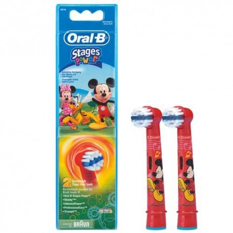 Oral-B 2 Brossettes mickey