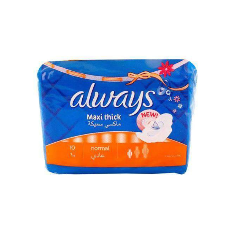ALWAYS  MAXI THIK NORMAL  BT 10