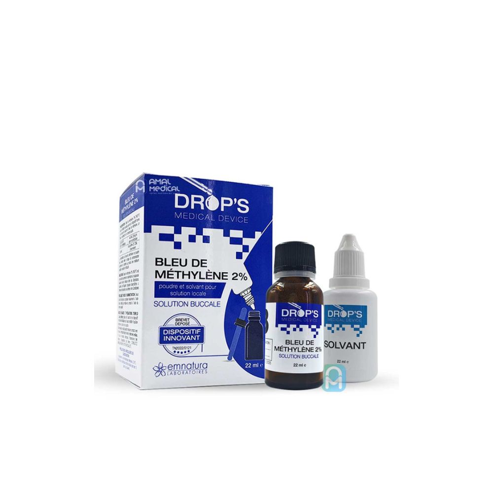 Emnatura drops bleu de methylene 2% 22ml