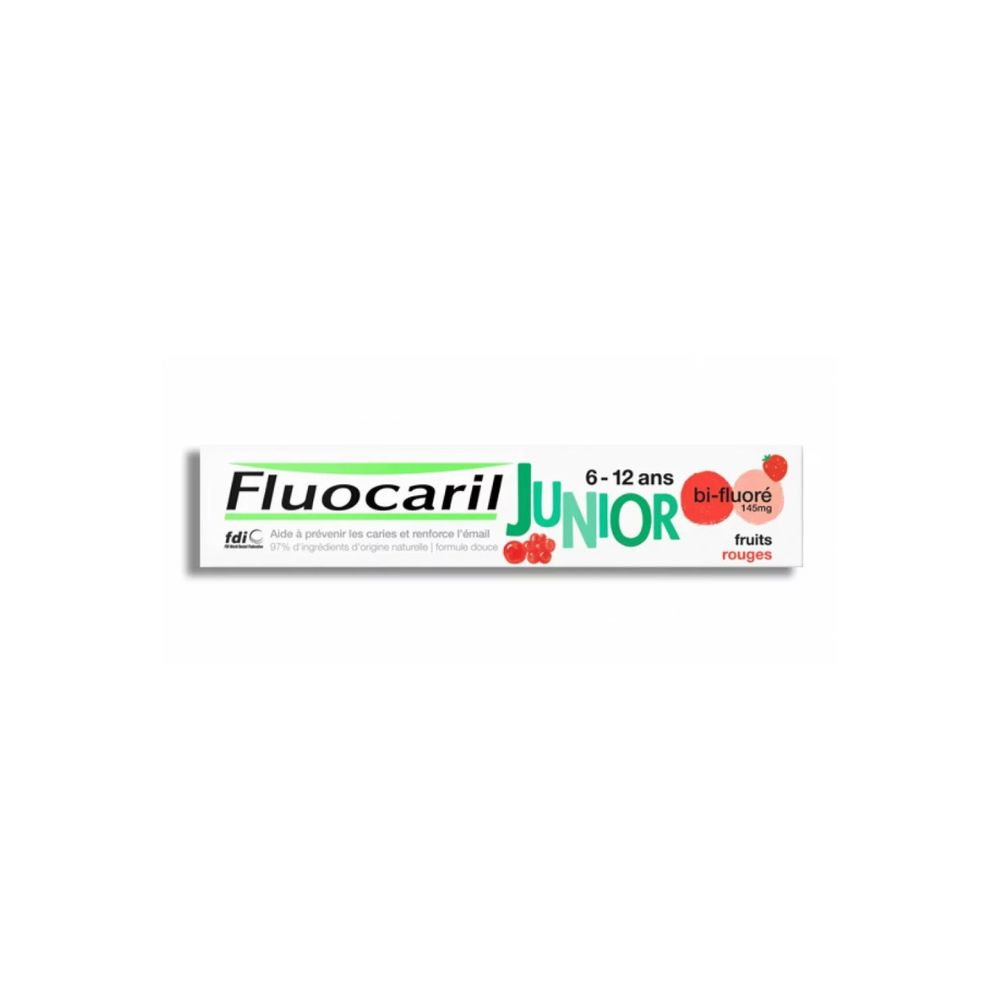 FLUOCARIL JUNIOR DENTIFRICE GEL FRUITS ROUGES 75ML