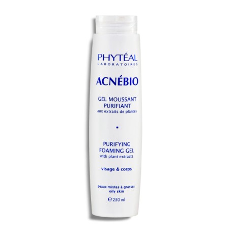 PHYTEAL ACNEBIO GEL MOUSSANT PEAU MIXTE A GRASSE 250ml