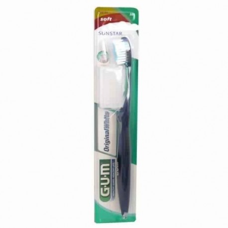 GUM Brosse à dents Original White souple compacte (561)