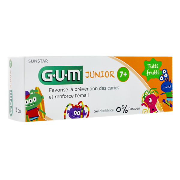 GUM Dentifrice junior +6 ans  50ml (ref 3004)