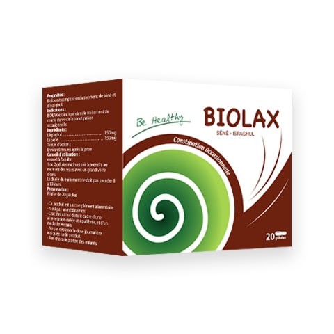 BIOHEALTH BIOLAX   20 Gélules
