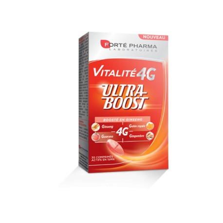 Forté Pharma Vitalité 4G Ultra Boost   30 Comprimés