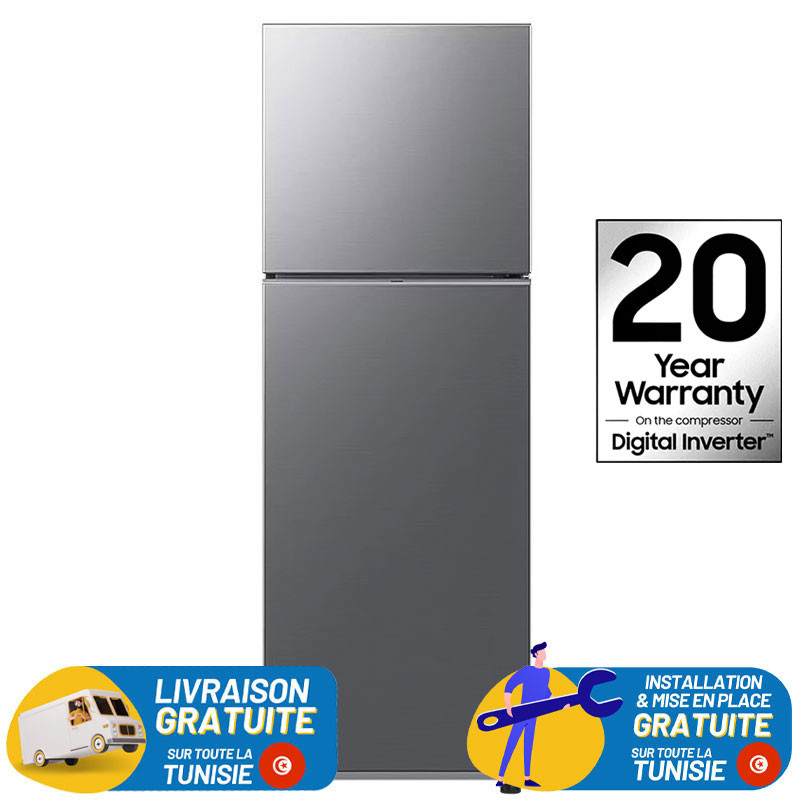 Réfrigérateur Samsung RT31 / 305 LITRES / NoFrost / Silver