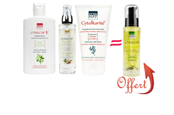COFFRET CYTOLCAP GAMME DE SOIN CAPILLAIRE