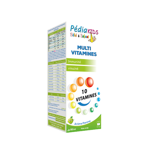 Pédiakids Multi Vitamines Pomme 150 ml