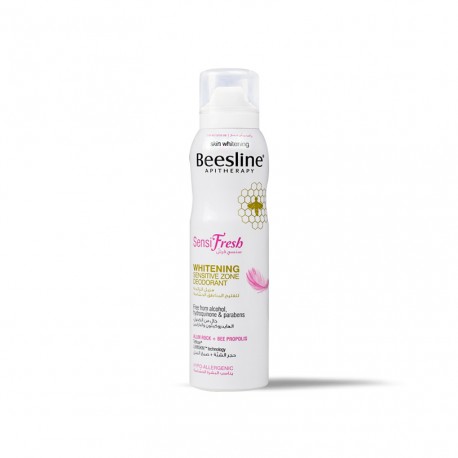 BEESLINE SENSIFRESH SPRAY DEODORANT INTIME BLANCHISSANT 150ML