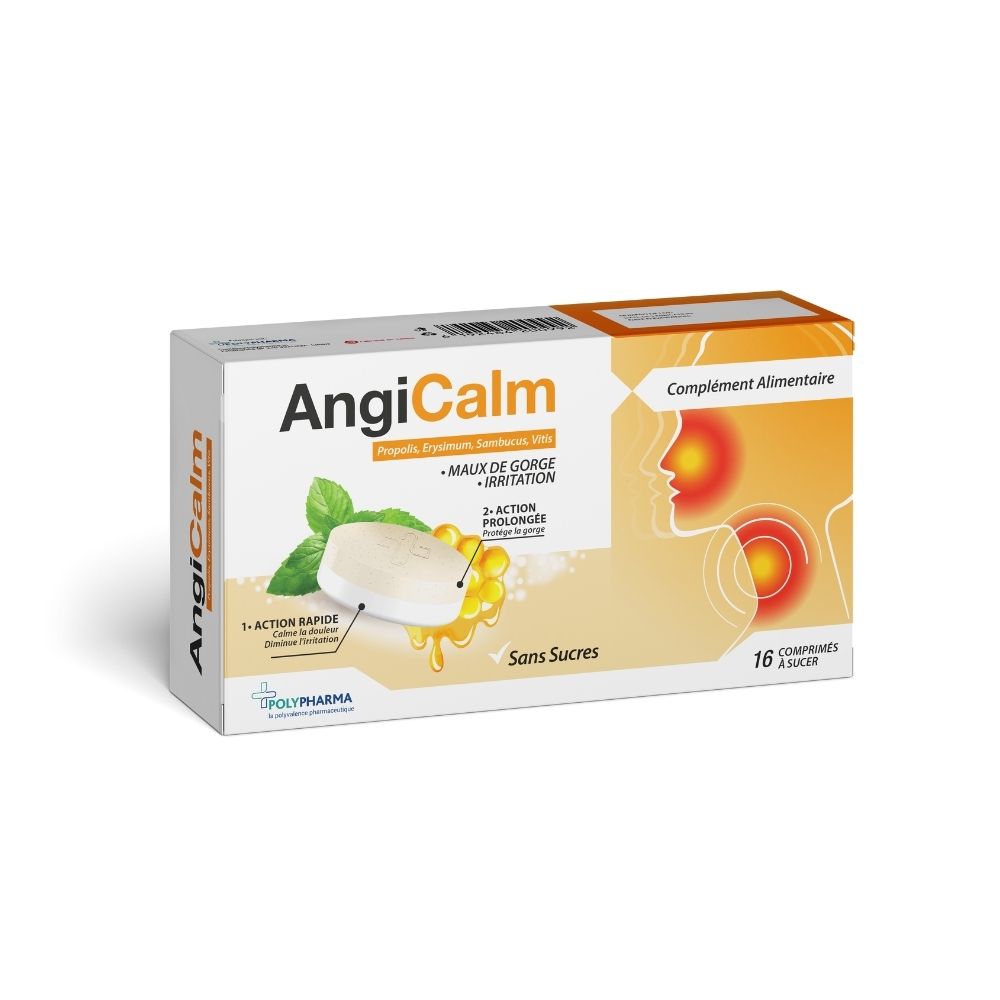 ANGICALM Propolis Comprimé B16 – POLYPHARMA