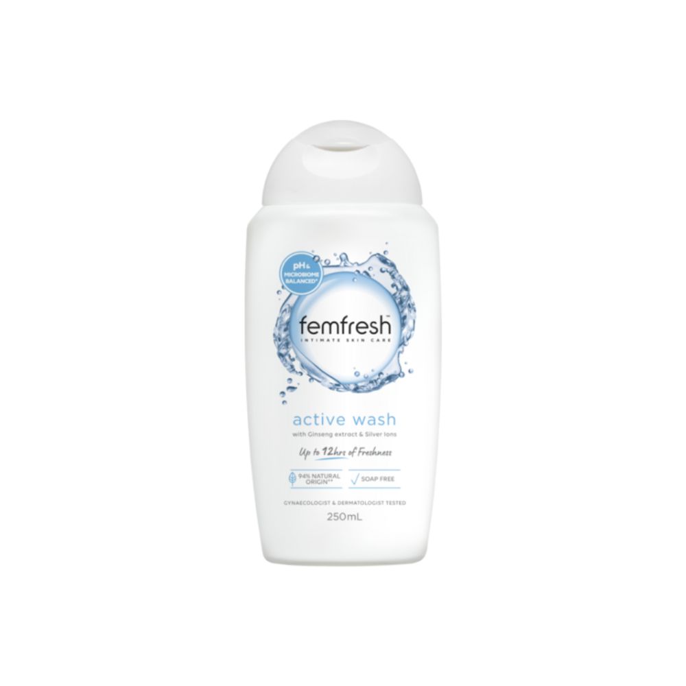 Femfresh Active Wash Gel Lavant Intime 250ml