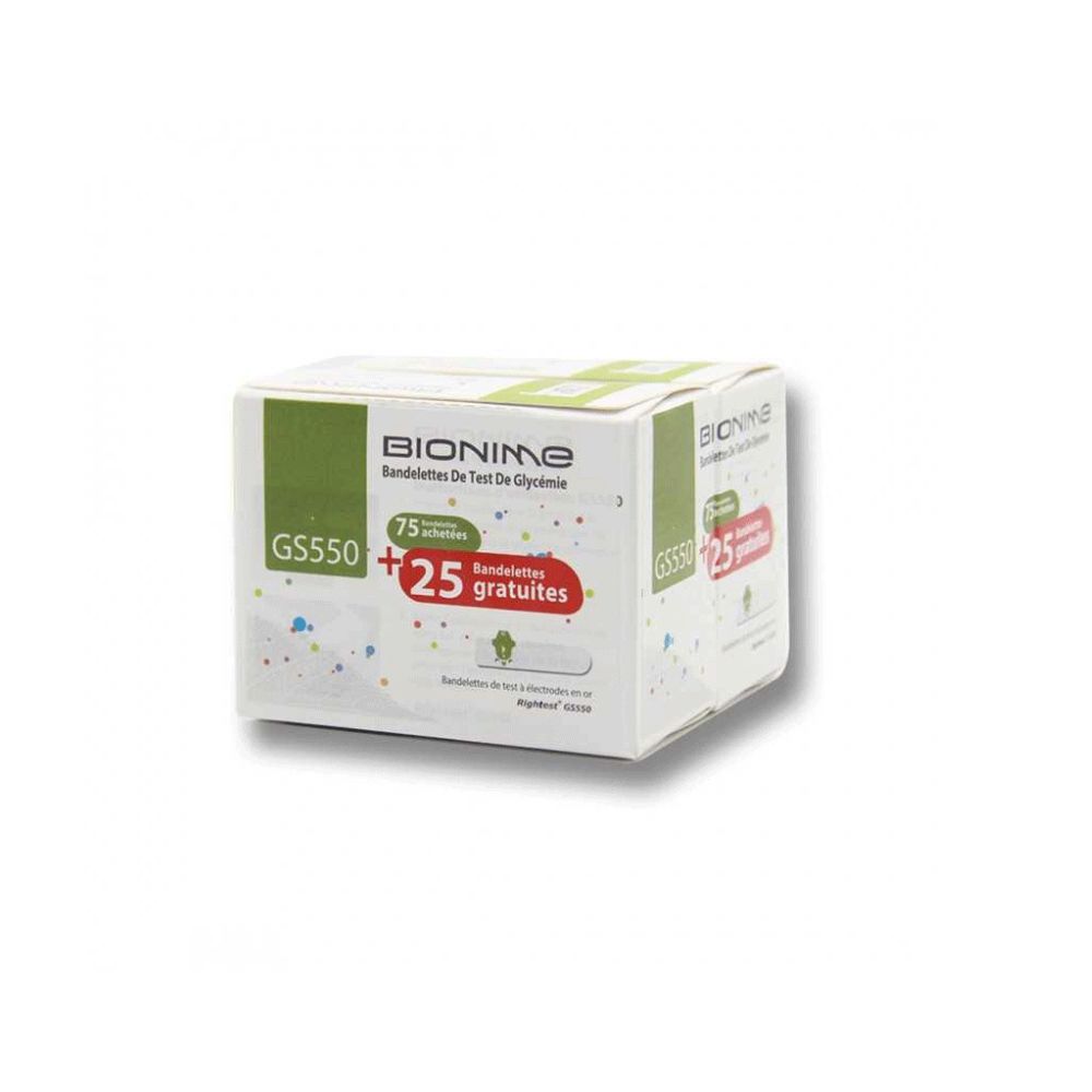 Bionime Pack Bandelettes 75+25Band