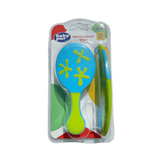 BABY PUR BROSSE ET PEIGNE SPACE 0M+ 79002