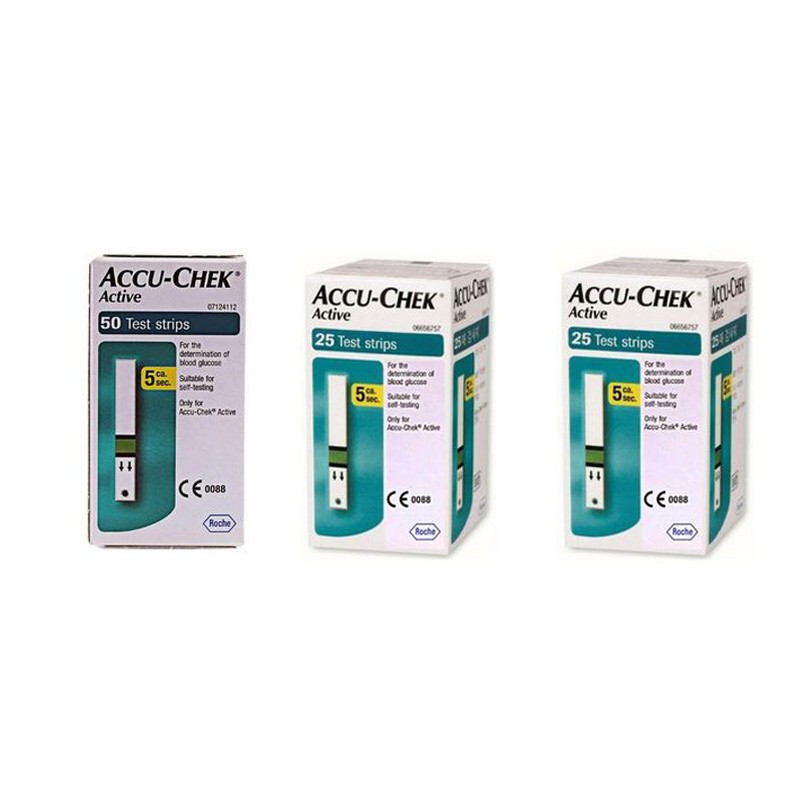 ACCU-CHEK ACTIVE COFFRET 75 BANDELETTE+25 BANDELETTE (GRATUIT)
