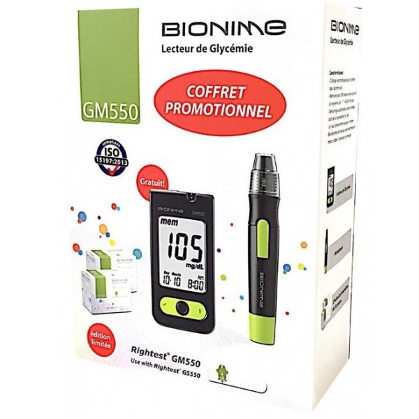 BIONIME COFFRET PROMOTIONNEL APAREIL+100 BANDELETTES+1 AUTOPIQUEUR