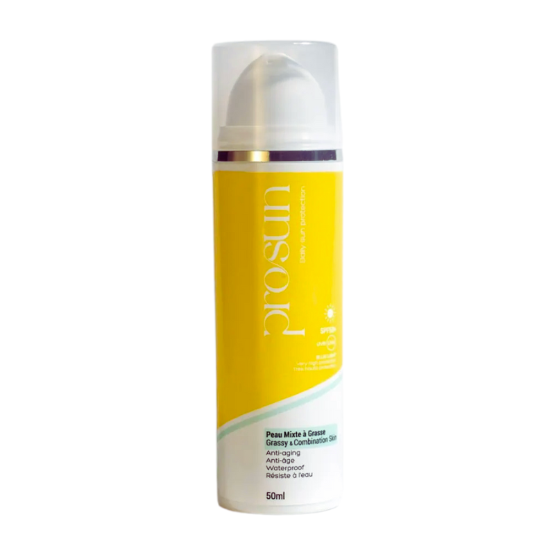 PROSUN ECRAN SOLAIRE PEAUX MIXTES A GRASSES SPF50+ 50ML