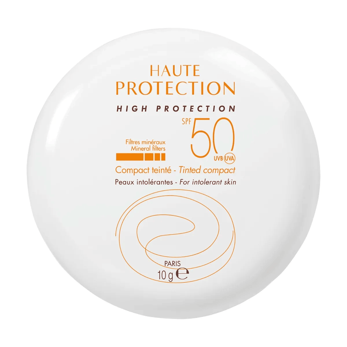 AVENE HAUTE PROTECTION SPF50 COMPACT TEINTE BEIGE SABLE 10G