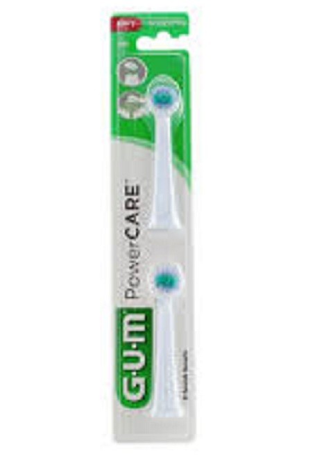 GUM POWER CARE 2 TETES DE BROSSE 4210