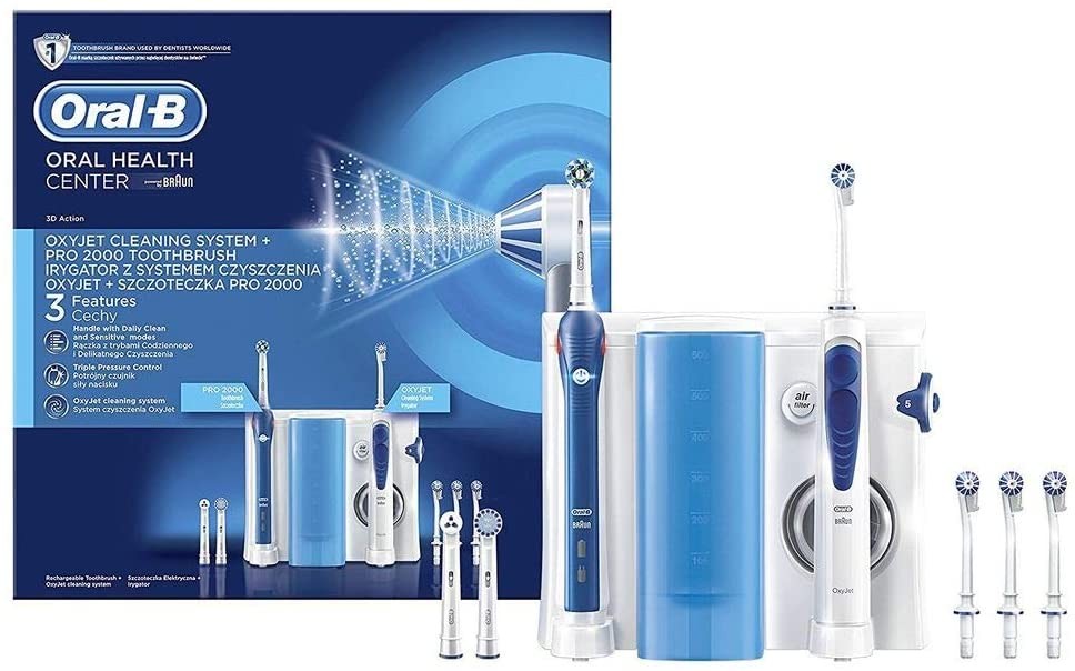 ORAL-B ORAL HEALTH CENTER OXYJET  3724