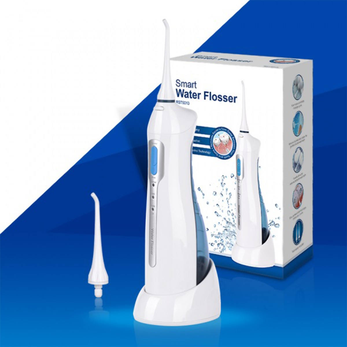 TECHWOOD TH-513 HYDROPULSEUR RECHAGEABLE