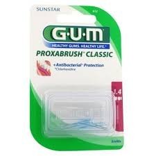 GUM BROSSETTES FINE CYLINDRIQUE BOITE DE 8 (612)