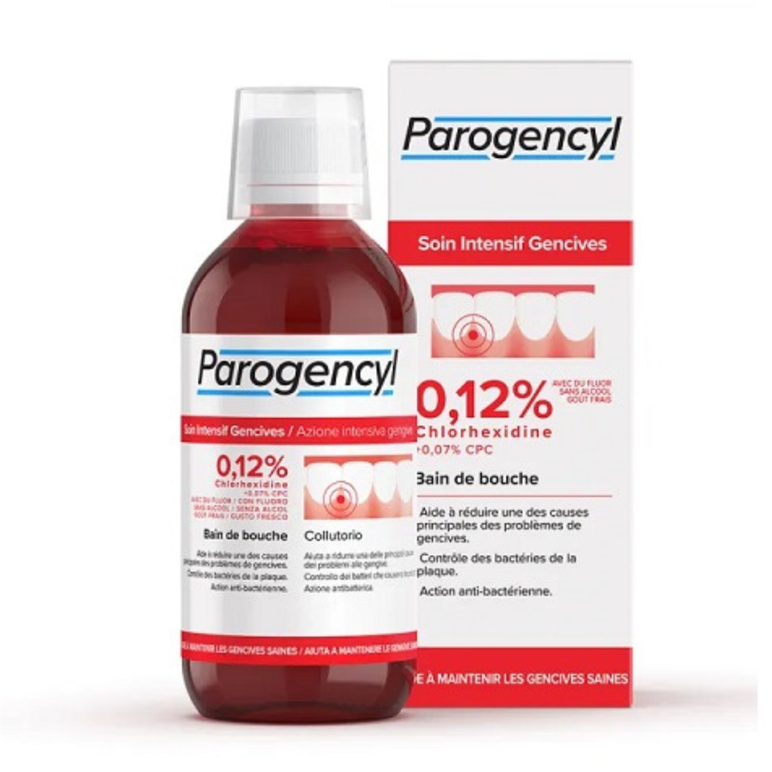 PAROGENCYL BAIN DE BOUCHE SOIN INTENSIF GENCIVES 300ML