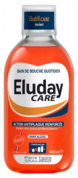 ELUDAY CARE BAIN DE BOUCHE QUOTIDIEN 500ML
