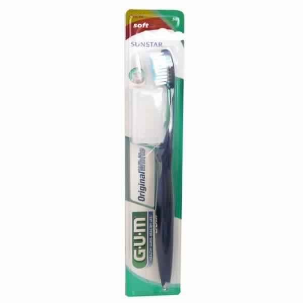 GUM BROSSE A DENTS ORIGINAL WHITE COMPACT SOUPLE (561)