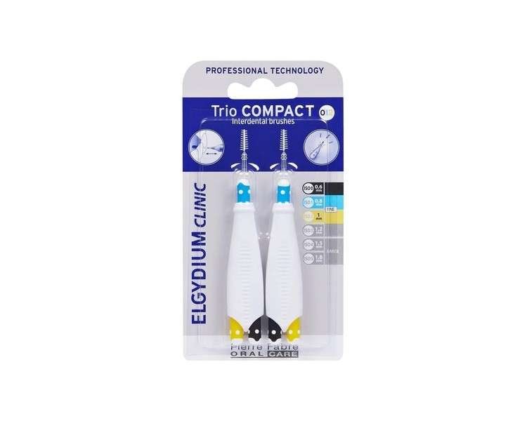 ELGYDIUM CLINIC BROSETTES INTERDENTAIRES TRIO COMPACT