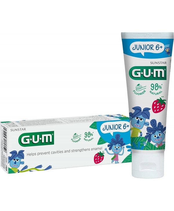 GUM DENTIFRICE ENFANT JUNIOR 6 ANS+ 50ML
