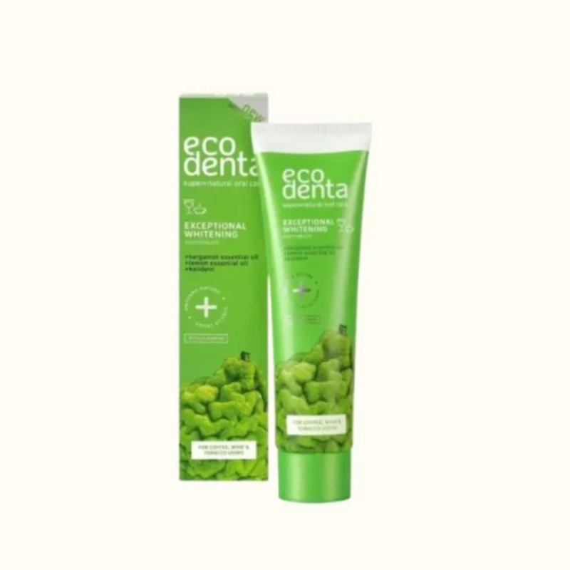 ECODENTA DENTIFRICE BLANCHISSANT CONTRE LE CAFE 100 ML